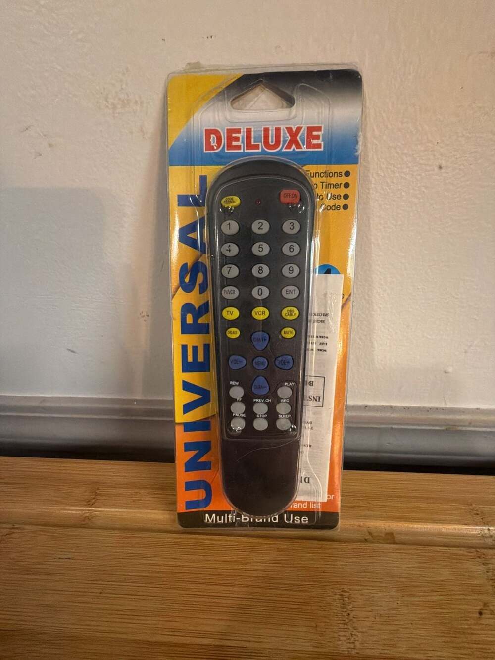 Deluxe Universal Remote Control Multi-Brand Use New
